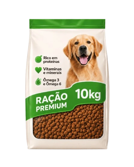 Saco de 10 kg de ração