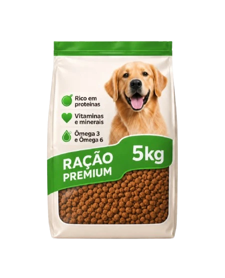 Saco de 5 kg de ração